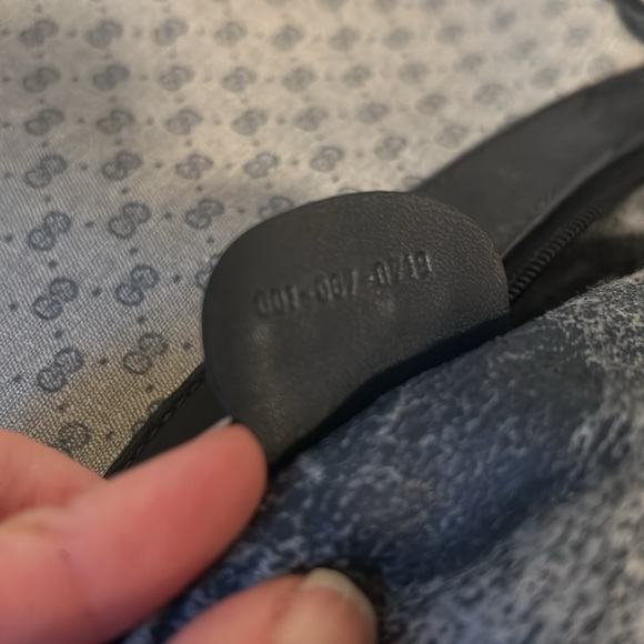 GUCCI Vintage Hobo monogram canvas bag EUC - Picture 11 of 16